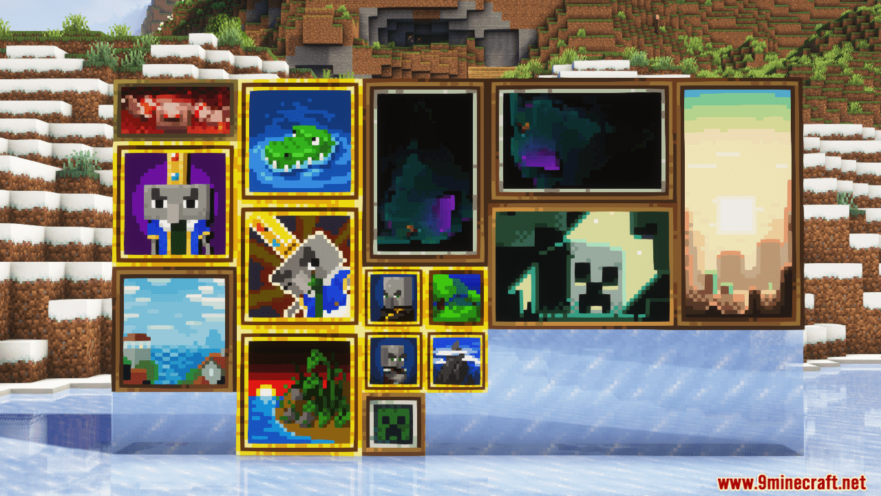 Leons Dungeons Paintings Mod (1.20.4, 1.19.4) - 15 New Stunning Paintings 5