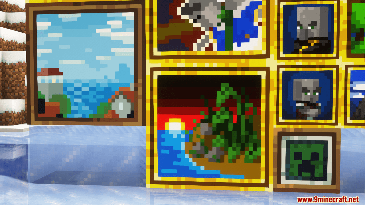 Leons Dungeons Paintings Mod (1.20.4, 1.19.4) - 15 New Stunning Paintings 3