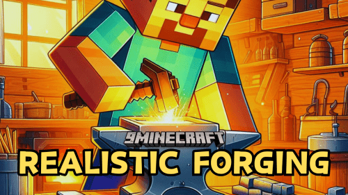 Realistic Forging Mod (1.20.1) – Immersive Smelting Thumbnail