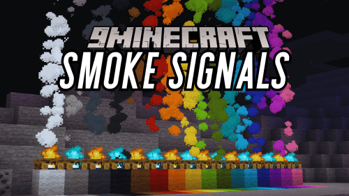 Smoke Signals Mod (1.20.4) – Variety of Colored Smokes Thumbnail