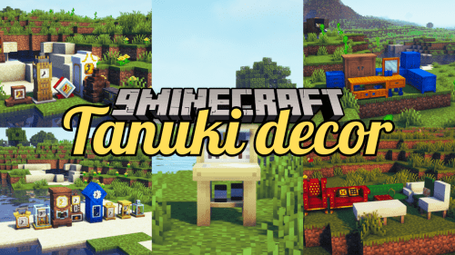 Tanuki Decor Mod (1.20.1, 1.19.2) – Cozy Crafts for Minecraft Homes Thumbnail