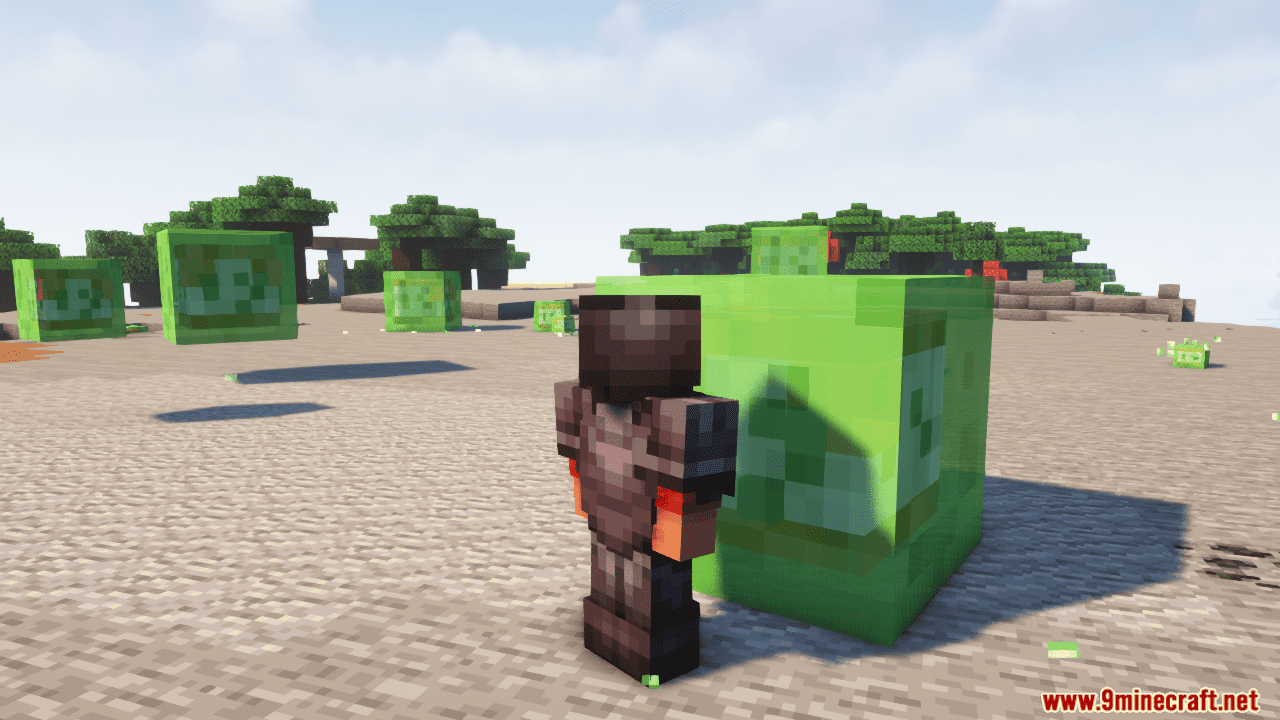 TNT Slimes Mod (1.20.4, 1.19.2) - Now Slimes Can Explode as Creeper 3