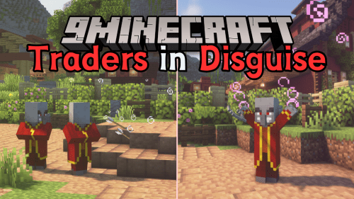 Traders in Disguise Mod (1.20.1, 1.19.2) – Beware the Wandering Ambush Thumbnail