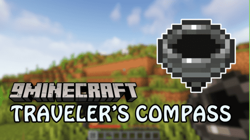 Traveler’s Compass Mod (1.20.4, 1.19.2) – Find any Minecraft Object Thumbnail