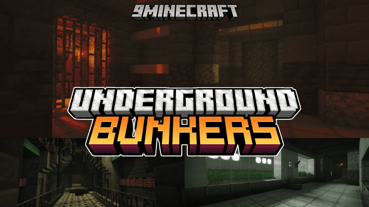 Underground Bunkers Mod (1.20.4, 1.19.2) - Confront Perils Below the Surface 1