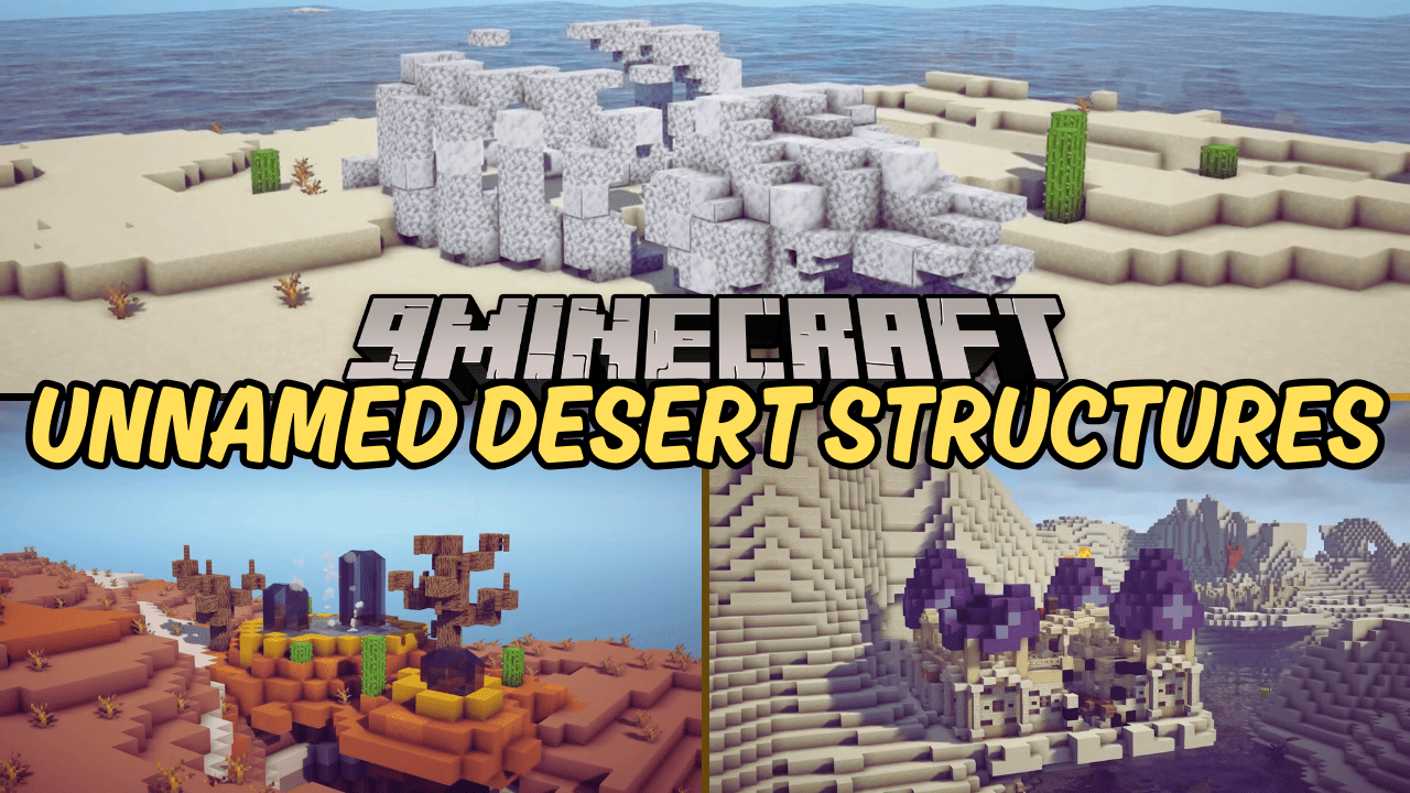 Unnamed Desert Structures Mod (1.20.4, 1.20.1) - Unique, Vanilla-like Structures 1