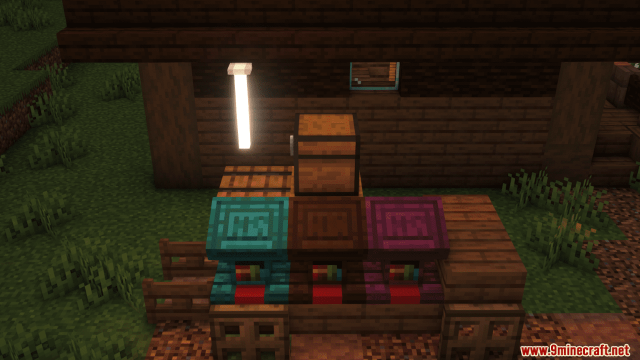 Variant Lecterns Mod (1.20.4, 1.20.1) - Lecterns for Every Vanilla Plank 7