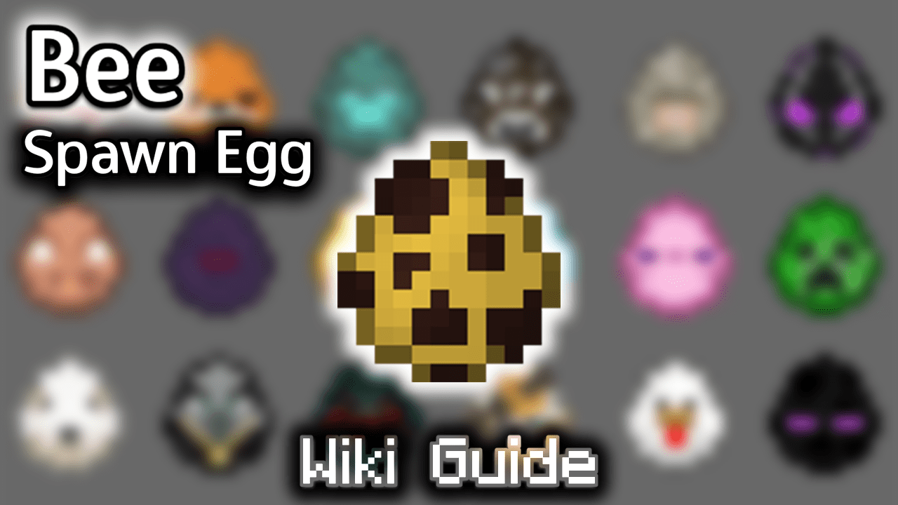 Bee Spawn Egg - Wiki Guide 1