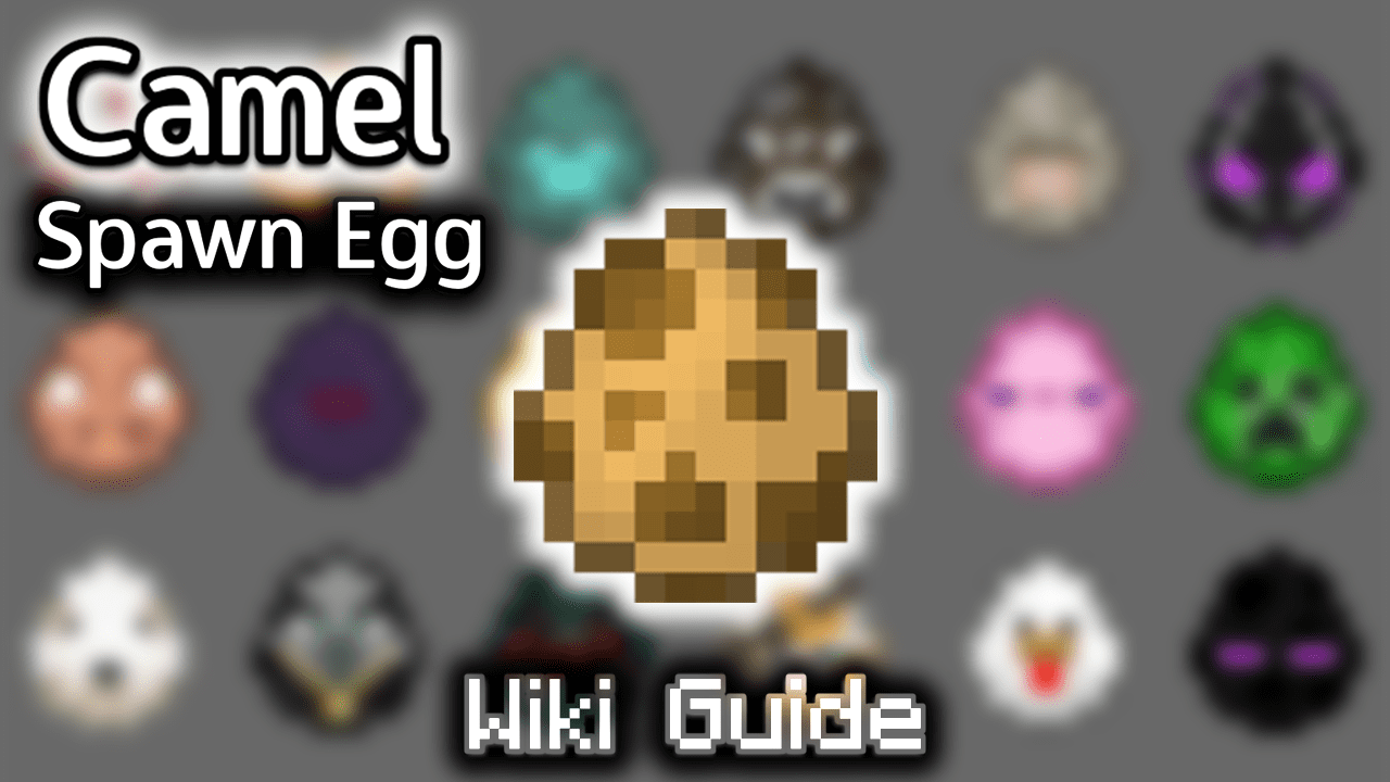 Camel Spawn Egg - Wiki Guide 1