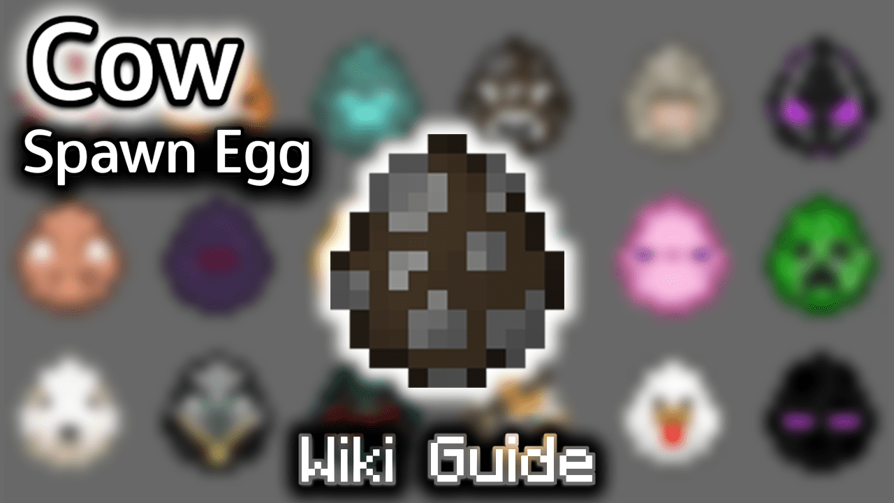 Cow Spawn Egg - Wiki Guide 1