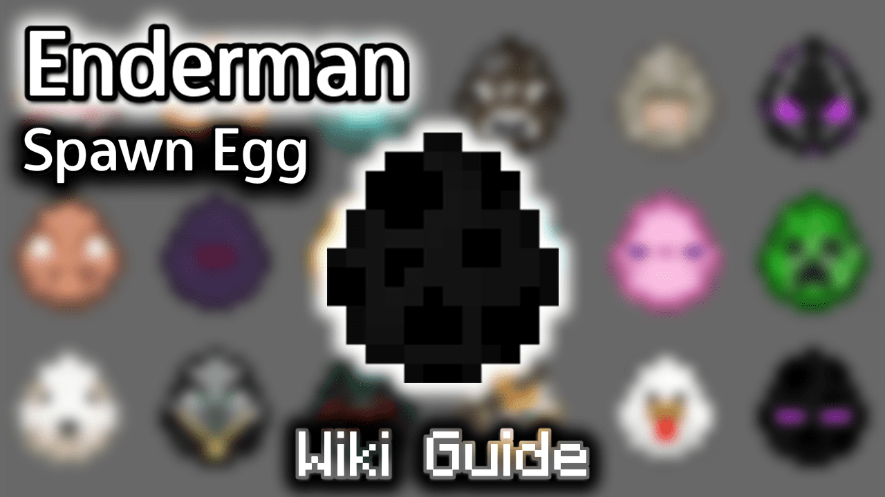 Enderman Spawn Egg - Wiki Guide 1