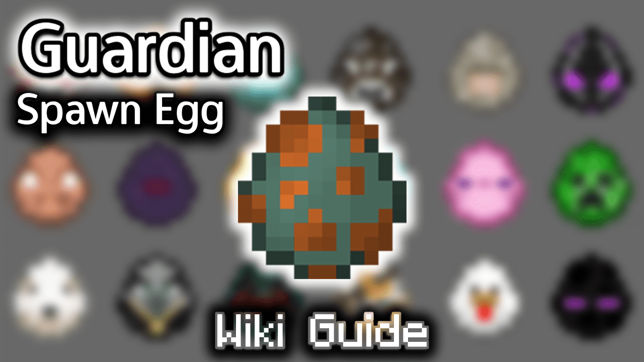 Guardian Spawn Egg - Wiki Guide 1