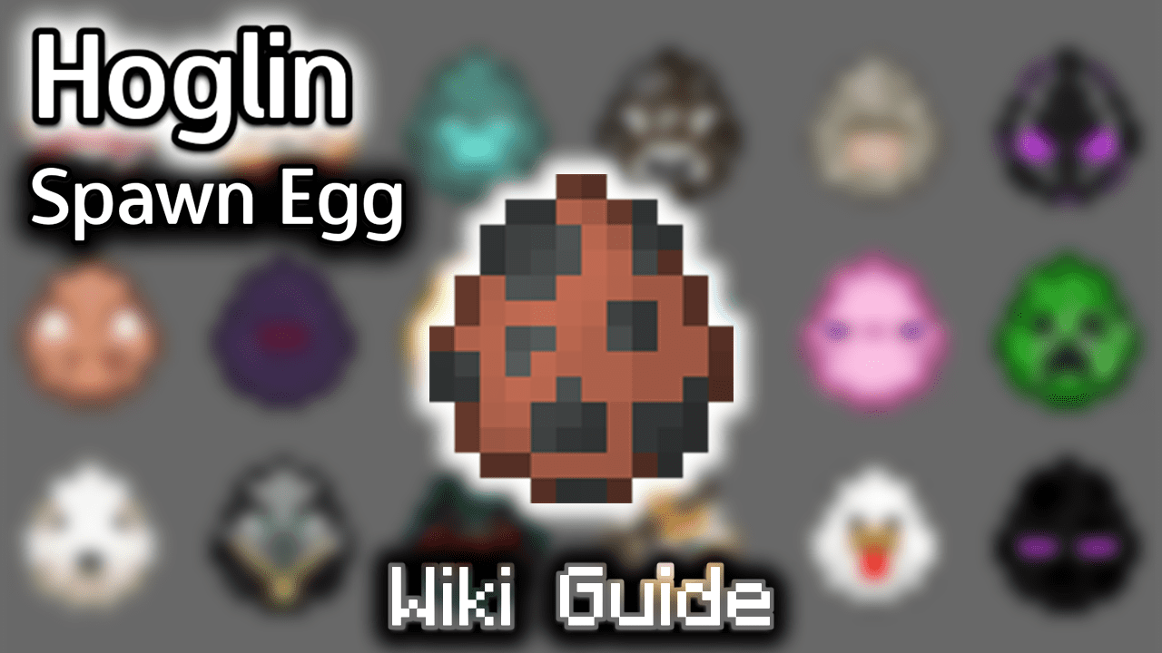 Hoglin Spawn Egg - Wiki Guide 1