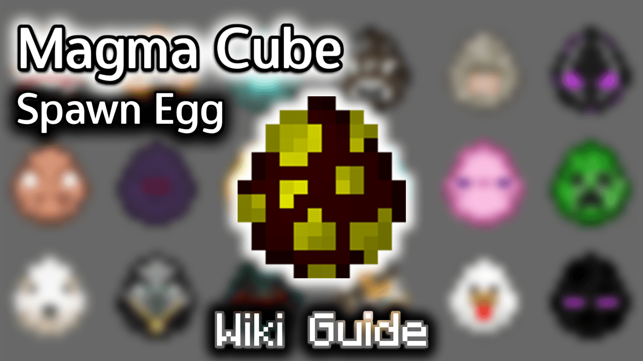 Magma Cube Spawn Egg - Wiki Guide 1