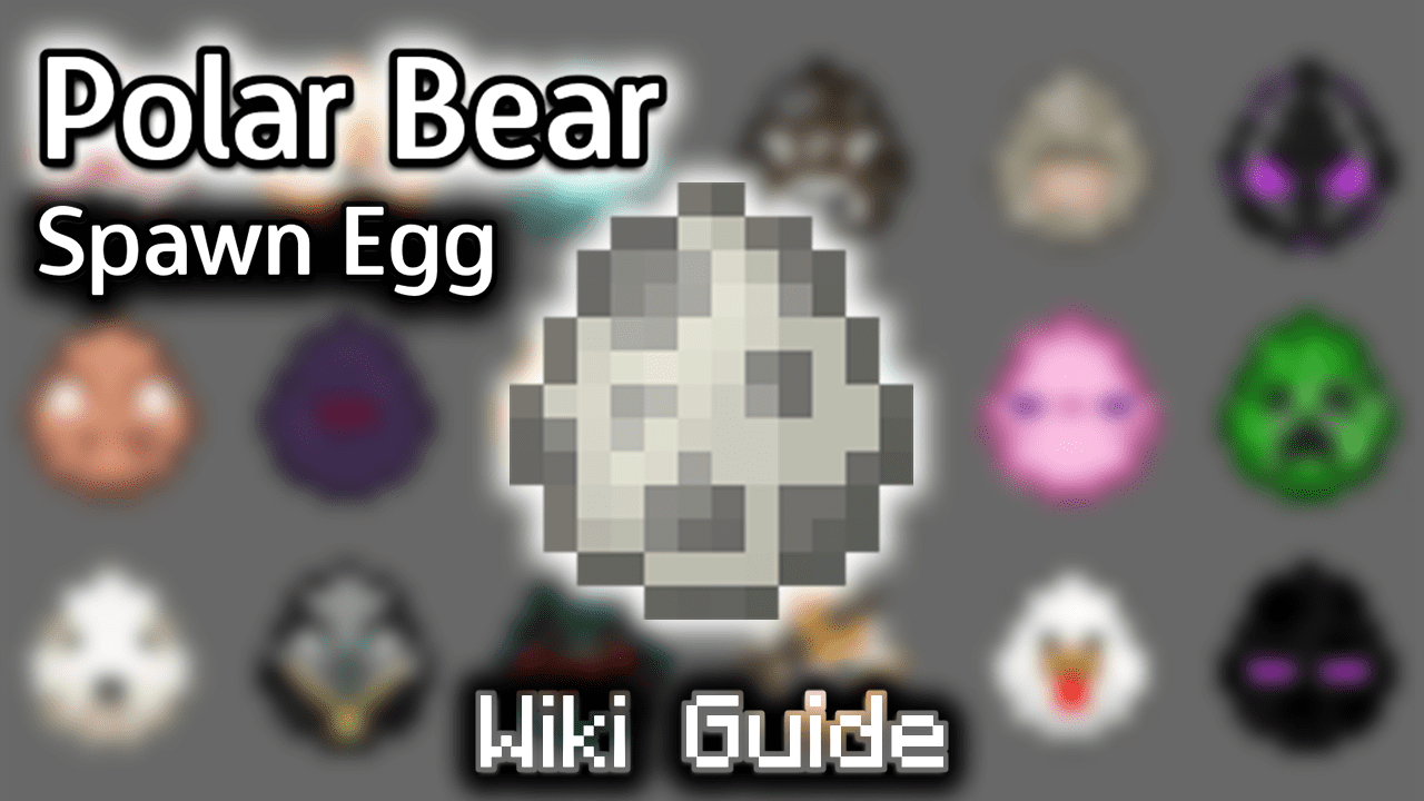 Polar Bear Spawn Egg - Wiki Guide 1