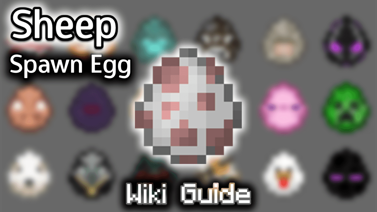 Sheep Spawn Egg - Wiki Guide 1