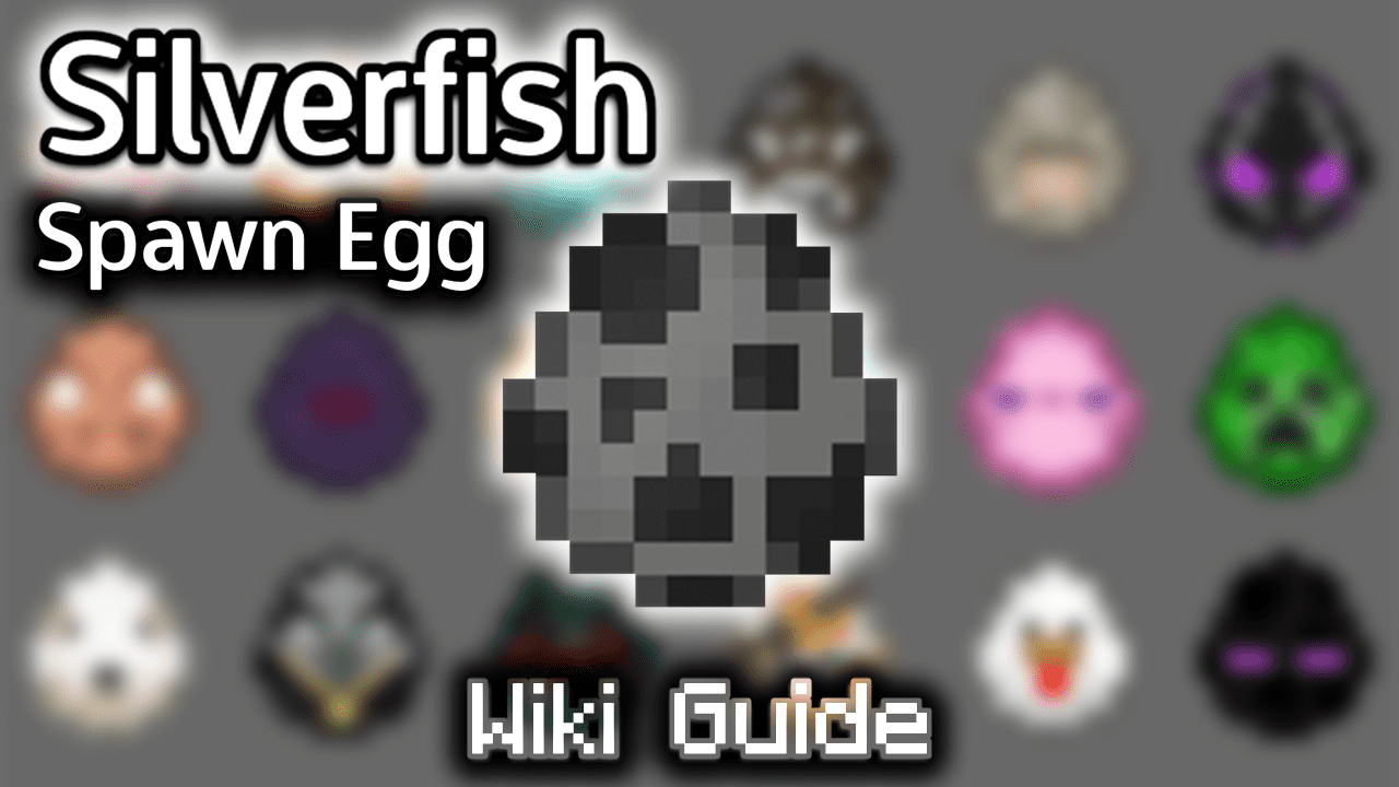 Silverfish Spawn Egg - Wiki Guide 1