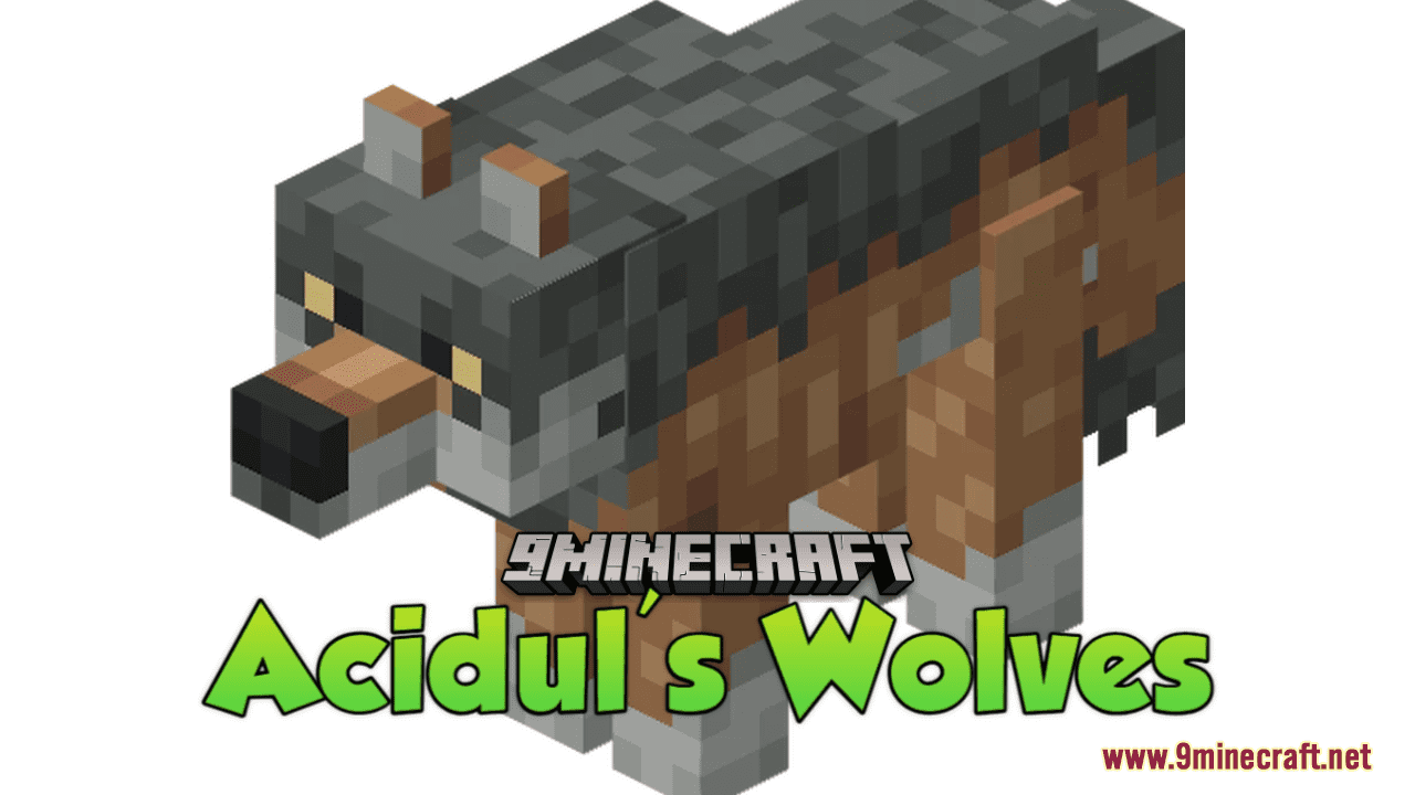 Acidul's Wolves Resource Pack (1.20.6, 1.20.1) - Texture Pack 1