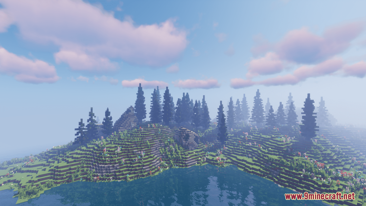 All Alone Map (1.21.1, 1.20.1) - Vast Survival Island 2