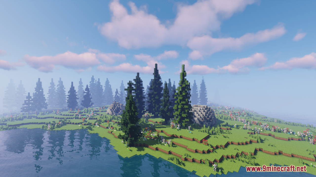 All Alone Map (1.21.1, 1.20.1) - Vast Survival Island 6