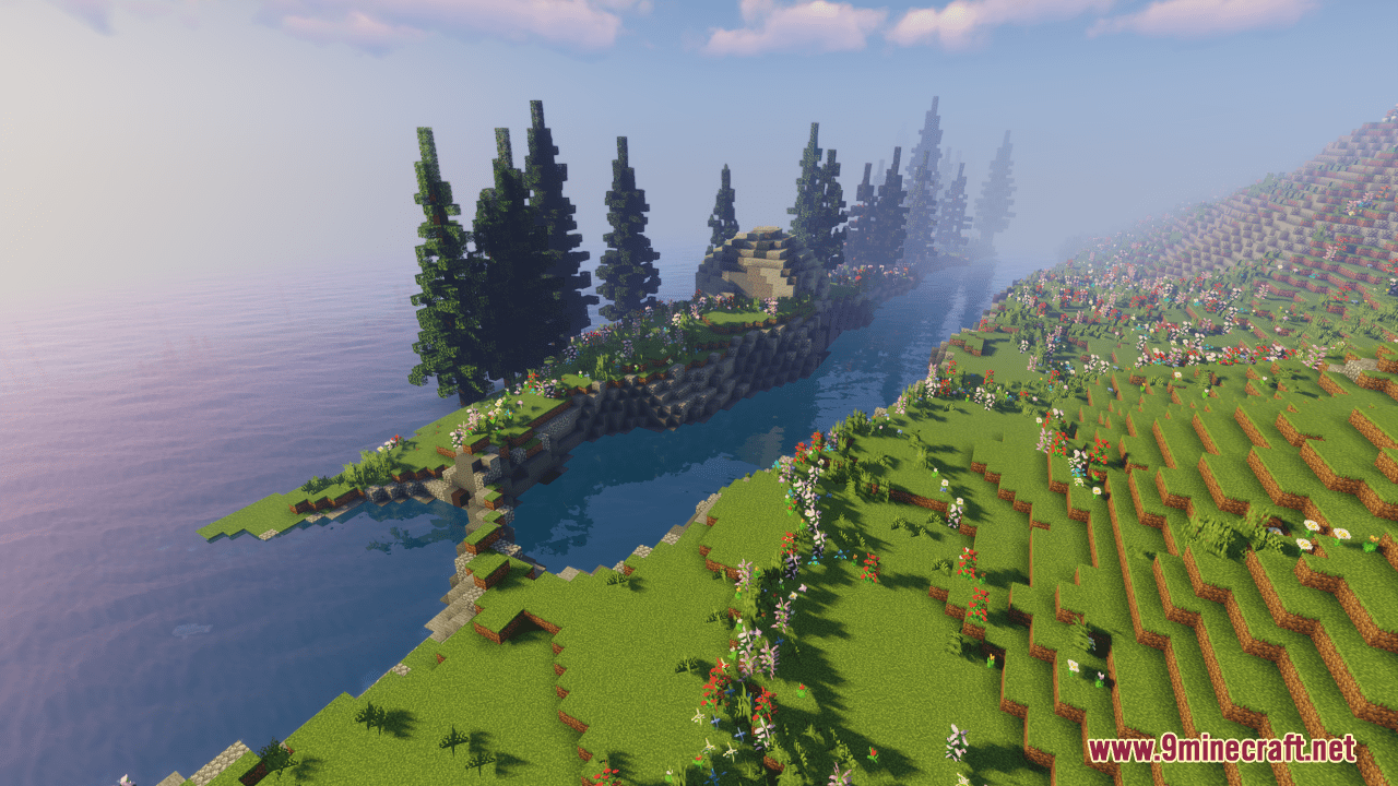 All Alone Map (1.21.1, 1.20.1) - Vast Survival Island 10