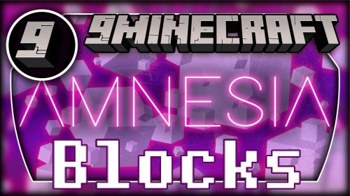 Amnesia Blocks Mod (1.12.2) – Makes You Randomly Forget What a Block Is Thumbnail