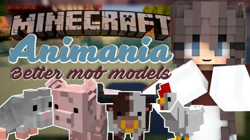 Animania Base Mod (1.12.2) – Immersive Animals Thumbnail