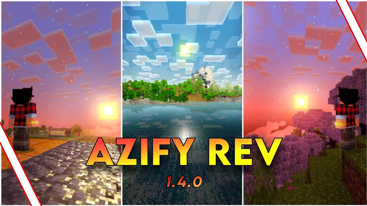 AziFy Revive Shader (1.20, 1.19) - RTX Shader for Mobile 1
