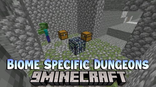 Biome Specific Dungeons Mod (1.12.2) – Dungeon Variants for Different Biomes Thumbnail