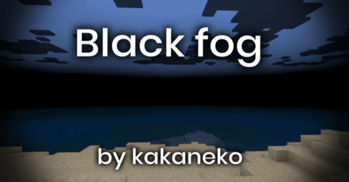 Black Fog Resource Pack (1.20) - MCPE/Bedrock 1