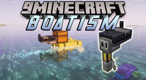 Boatism Mod (1.20.4) – Boat Propeller, Make Your Boat Go Faster Thumbnail