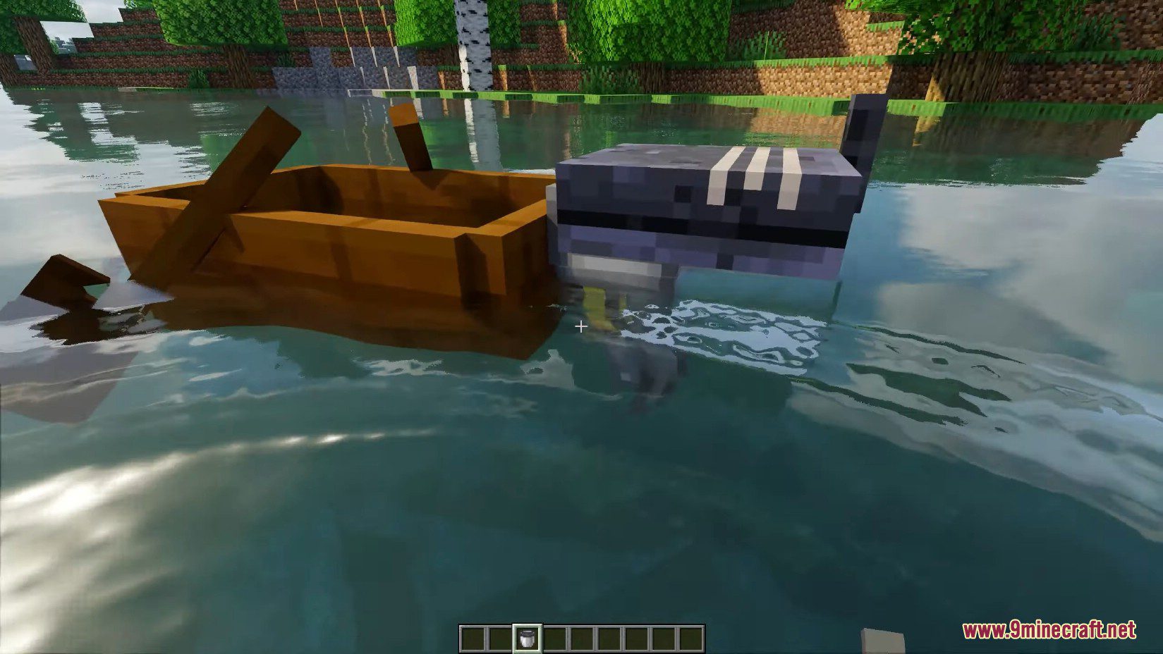 Boatism Mod (1.20.4) - Boat Propeller, Make Your Boat Go Faster 4