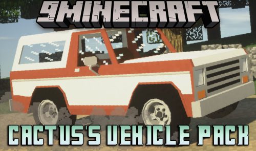 Cactus’s Vehicle Pack Mod (1.16.5, 1.12.2) – Ford F-150, Ford Bronco II Thumbnail