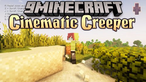 Cinematic Creeper Mod (1.20.4, 1.20.2) – Ultimate Tool for Making Minecraft Videos Thumbnail