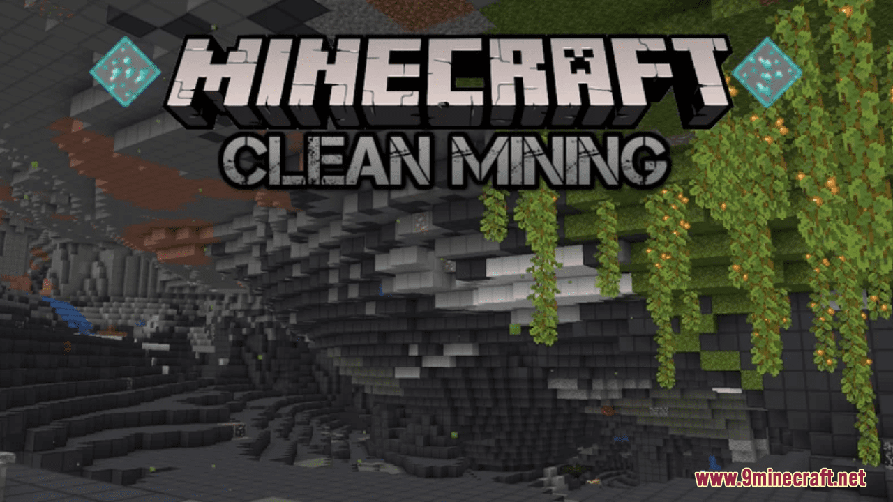 Clean Mining Resource Pack (1.20.6, 1.20.1) - Texture Pack 1