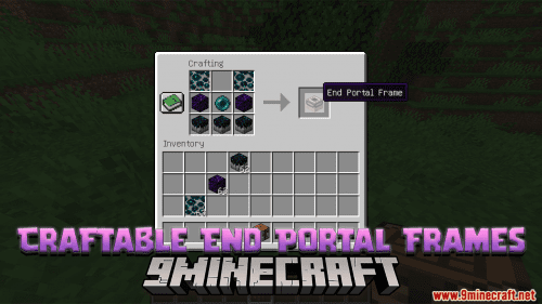 Craftable End Portal Frames Data Pack (1.20.4, 1.19.4) – Dimensional Mastery! Thumbnail