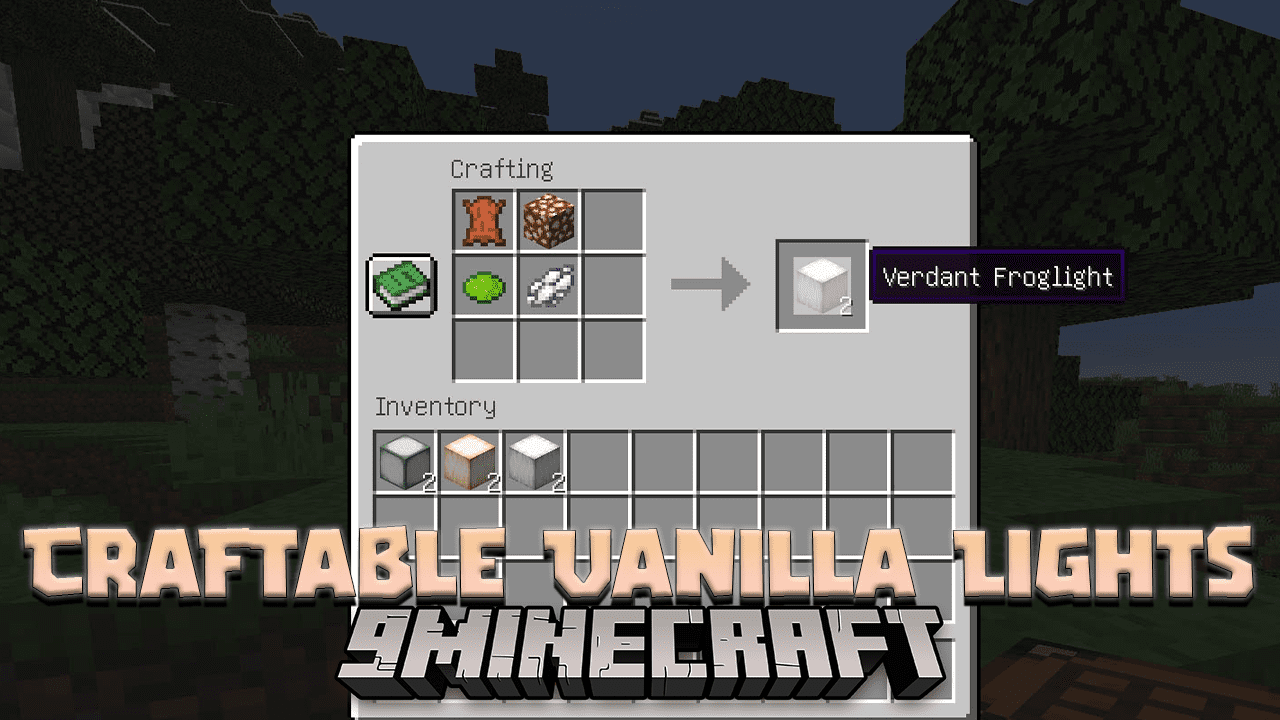 Craftable Lights Data Pack (1.20.4, 1.19.4) - Illuminate Your Minecraft Creativity! 1