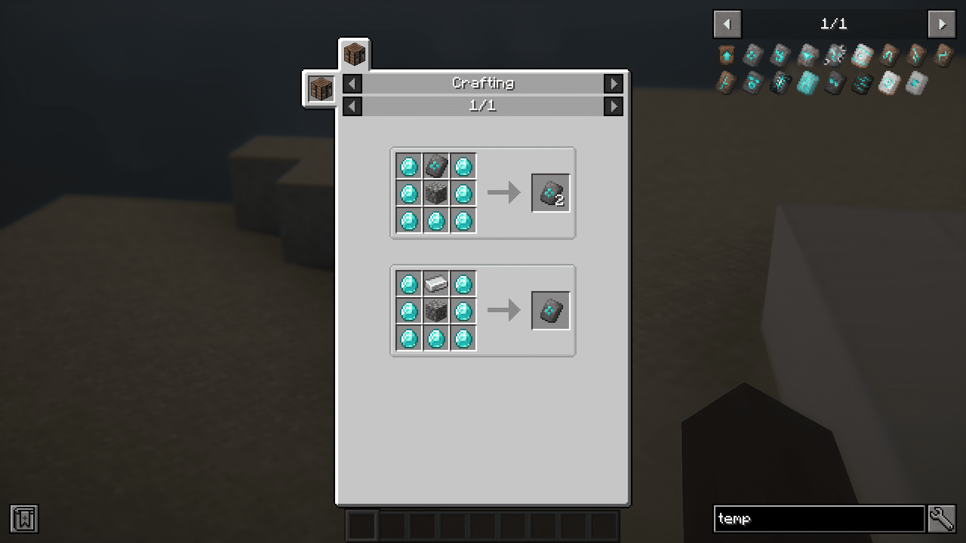 Craftable Smithing Templates Mod (1.20.2, 1.20.1) - New Recipes For Smithing Templates 3