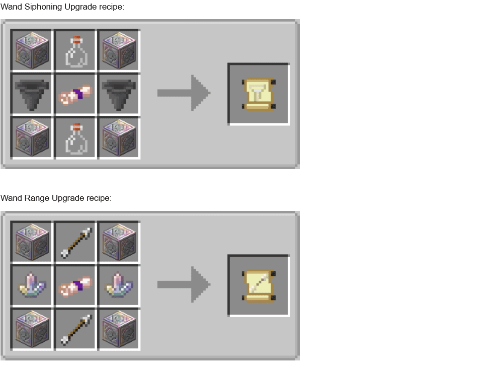 Craftable Wizardry Items Mod (1.12.2) - Crafting Recipes Some Items 11