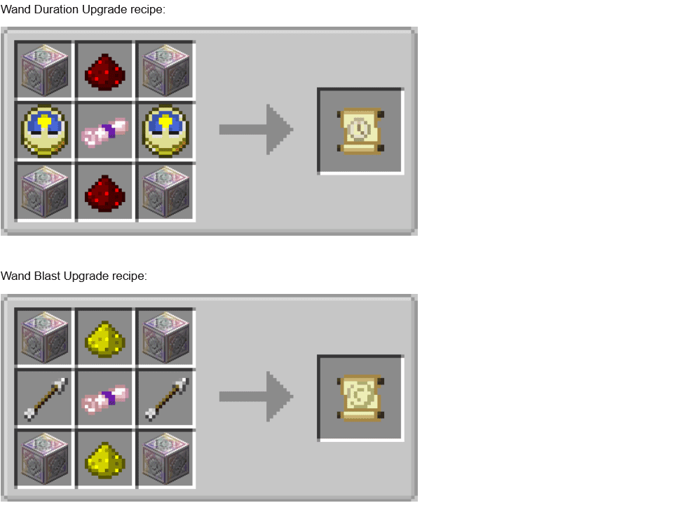 Craftable Wizardry Items Mod (1.12.2) - Crafting Recipes Some Items 13