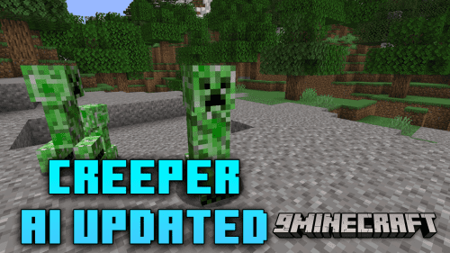 Creeper AI Updated Mod (1.20.1, 1.19.4) – Experience The Enhanced Threat Of Creepers Thumbnail