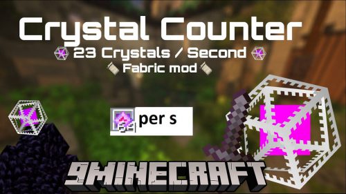 Crystals Per Second Mod (1.20.1, 1.19.2) – Crystal Speed Counter Thumbnail