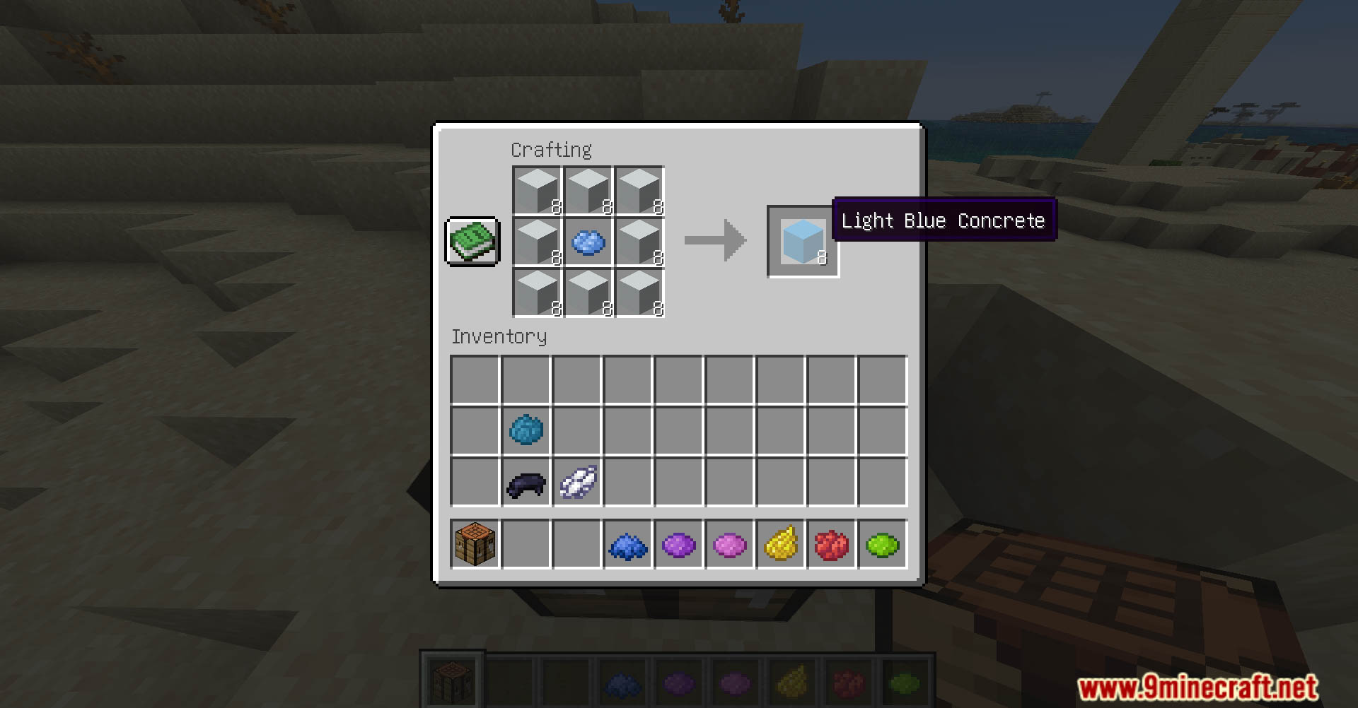 Custom Concrete Dyeing Data Pack (1.20.4, 1.19.4) - Unleash Your Palette in Minecraft! 6