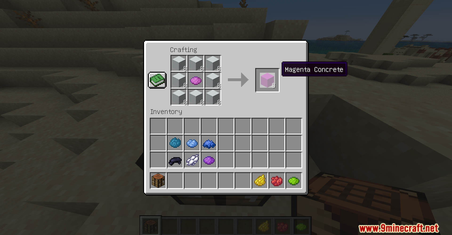 Custom Concrete Dyeing Data Pack (1.20.4, 1.19.4) - Unleash Your Palette in Minecraft! 9