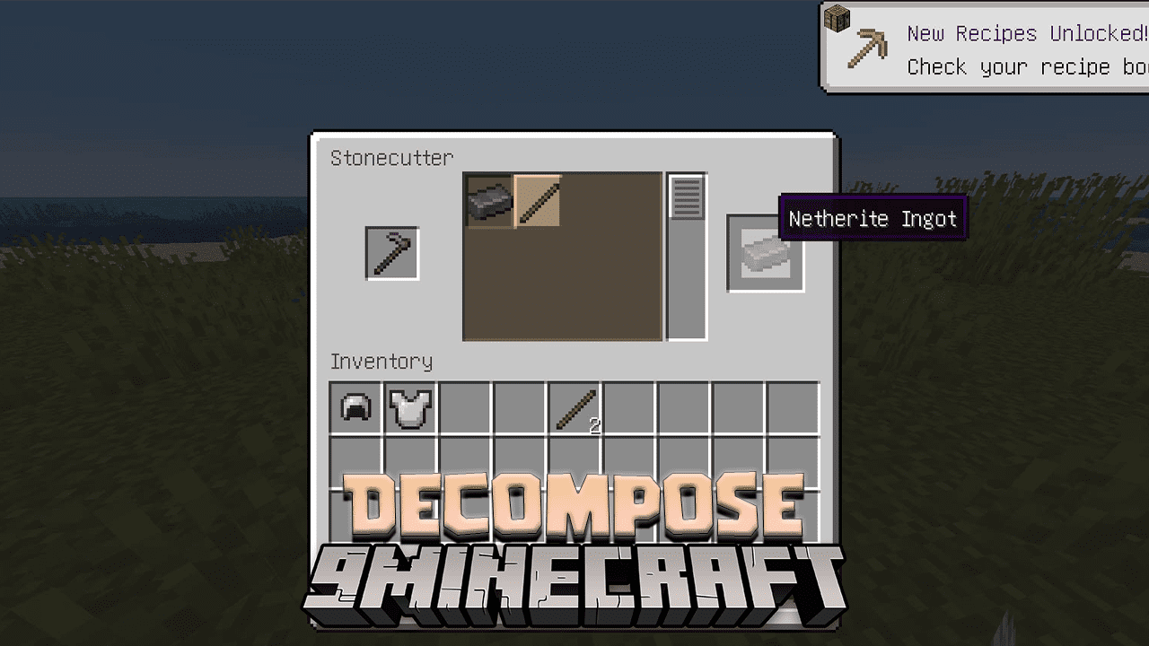 Decompose Data Pack (1.20.4, 1.19.4) - A Sustainable Crafting Experience! 1
