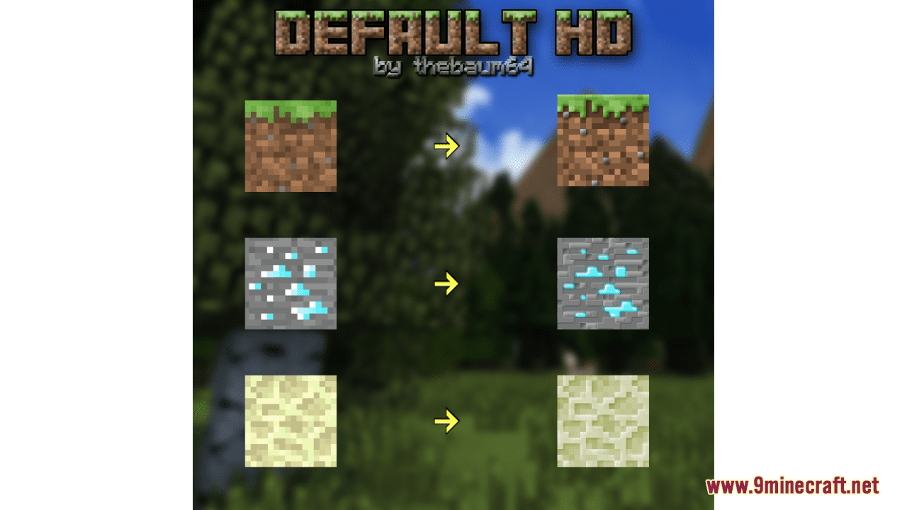 Default HD Resource Pack (1.20.4, 1.19.4) - Texture Pack 11