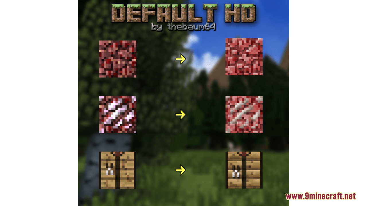 Default HD Resource Pack (1.20.4, 1.19.4) - Texture Pack 12