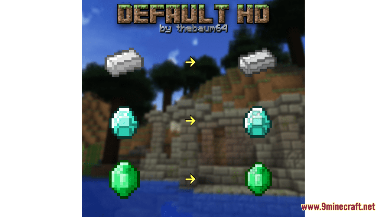 Default HD Resource Pack (1.20.4, 1.19.4) - Texture Pack 13