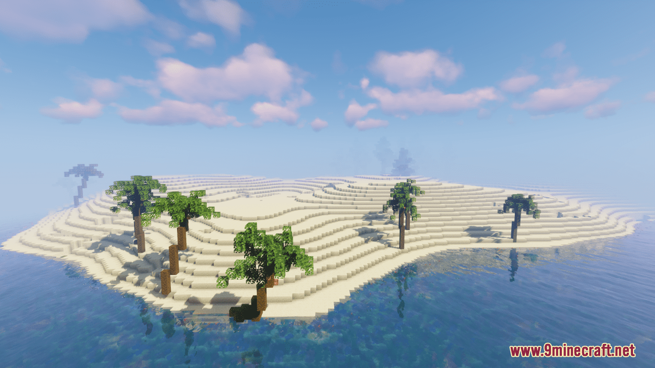 Desert Island Map (1.21.1, 1.20.1) - Sun-Soaked Wonders 10