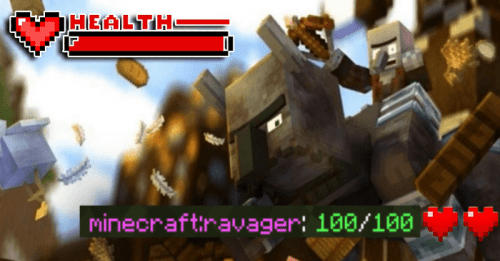 Edds’ Health Display Addon (1.20) – MCPE/Bedrock Script Thumbnail